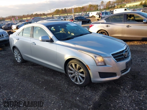 2013 Cadillac ATS Luxury with VIN 1G6AH5S37D0126611, listed as a IAAI auction lot 40982726 with 127,572 mi miles. Bid and sale history available at carsss.com. Image 1.