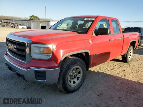 2015 GMC Sierra 1500 z VIN 1GTR1TEH1FZ376036, wystawiony jako Copart lot #46604025 z przebiegiem 126 631 mil mil oraz Szkoda całkowita • Salvage title. Historia ofert i sprzedaży dostępna na DreamBid. Obrazek 1.