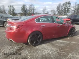 2014 Buick Regal GS with VIN 2G4GU5GX1E9194422, listed as a Copart auction lot 86782214 with 114,726 mi miles and Salvage Title. Bid and sale history available at DreamBid. Image 3.