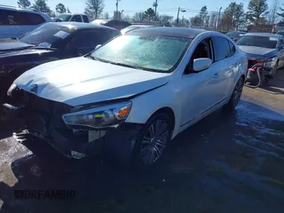 2015 Kia Cadenza Premium with VIN KNALN4D7XF5196941, listed as a IAAI auction lot 41480233 with 118,837 mi miles. Bid and sale history available at carsss.com. Image 19.