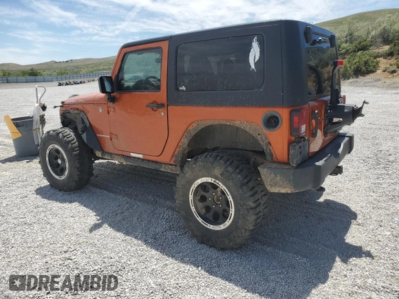 2010 Jeep Wrangler Rubicon with VIN 1J4BA6D12AL186887, listed as a Copart auction lot 57902545 with Not provided miles and Salvage title. Bid and sale history available at DreamBid. Image 2.