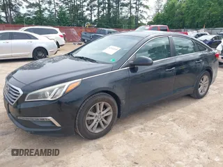 2015 Hyundai Sonata 2.4L SE with VIN 5NPE24AF2FH202103, listed as a IAAI auction lot 42142210 with 155,371 mi miles. Bid and sale history available at carsss.com. Image 6.