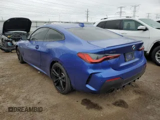 2022 BMW 4 Series 430i xDrive with VIN WBA73AP01NCK05623, listed as a Copart auction lot 87245684 with Not Provided miles and Salvage Title. Bid and sale history available at DreamBid. Image 2.