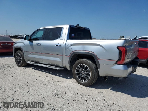 2023 Toyota Tundra Limited Hybrid with VIN 5TFJC5DB1PX028931, listed as a Copart auction lot 71593354 with 21,887 mi miles and Salvage title. Bid and sale history available at DreamBid. Image 2.