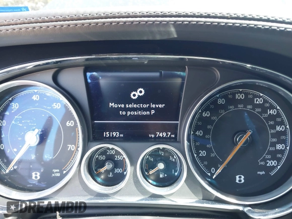 2016 Bentley Flying Spur с VIN SCBEC9ZA9GC053109, выставлен на аукционе IAAI как лот 42214384 с пробегом 15 193 миль миль и . История ставок и продаж доступна на DreamBid. Изображение 7.