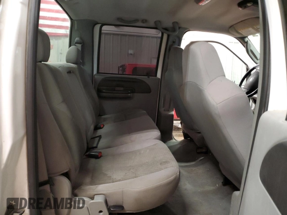 2005 Ford F-250 XL with VIN 1FTSW21P35EC79548, listed as a Copart auction lot 57217535 with 206,502 mi miles and Clean title. Bid and sale history available at DreamBid. Image 10.