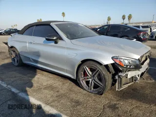 2018 Mercedes-Benz C 63 S AMG with VIN WDDWK8HB3JF738372, listed as a Copart auction lot 74063174 with 35,389 mi miles and Salvage Title. Bid and sale history available at carsss.com. Image 4.