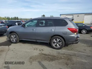 2017 Nissan Pathfinder Platinum with VIN 5N1DR2MMXHC604953, listed as a Copart auction lot 55283425 with 115,455 mi miles and Clean title. Bid and sale history available at DreamBid. Image 2.