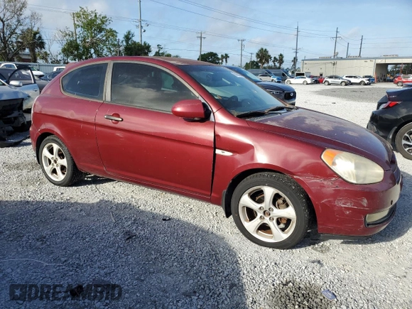 2007 Hyundai Accent SE with VIN KMHCN36C37U037995, listed as a Copart auction lot 51605085 with 141,579 mi miles and Non Repairable. Bid and sale history available at carsss.com. Image 4.
