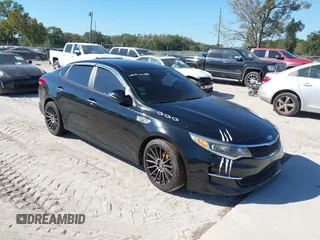 2018 Kia Optima LX with VIN 5XXGT4L3XJG203237, listed as a IAAI auction lot 40631696 with 157,012 mi miles and . Bid and sale history available at DreamBid. Image 1.
