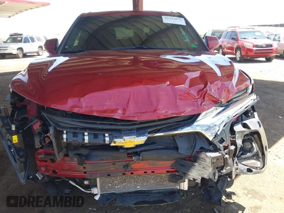 2021 Chevrolet Blazer LT с VIN 3GNKBCRSXMS575608, выставлен на аукционе IAAI как лот 42322675 с пробегом 26 606 миль миль и . История ставок и продаж доступна на DreamBid. Изображение 6.