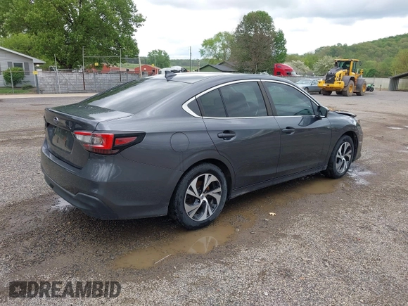 2021 Subaru Legacy Premium with VIN 4S3BWAF67M3013955, listed as a IAAI auction lot 42177463 with 93,108 mi miles and . Bid and sale history available at DreamBid. Image 4.