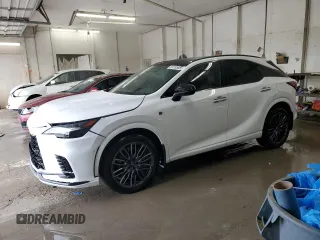 2023 Lexus RX 500h F Sport Performance z VIN 2T2BCMEA2PC004863, wystawiony jako Copart lot #54155885 z przebiegiem 40 922 mil mil oraz Szkoda całkowita • Salvage title. Historia ofert i sprzedaży dostępna na DreamBid. Obrazek 1.
