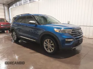 2021 Ford Explorer XLT z VIN 1FMSK8DH8MGB96005, wystawiony jako IAAI lot #41729070 z przebiegiem 27 095 mil mil oraz . Historia ofert i sprzedaży dostępna na DreamBid. Obrazek 1.