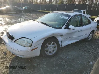 2002 Mercury Sable LS with VIN 1MEHM55S52A642482, listed as a Copart auction lot 83192774 with 153,414 mi miles and Salvage Title. Bid and sale history available at DreamBid. Image 1.
