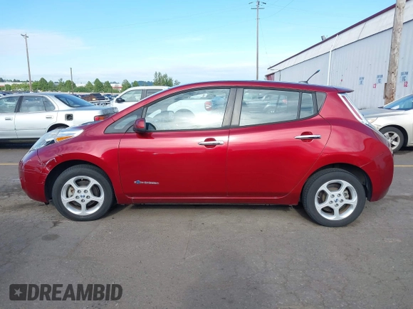 2013 Nissan LEAF SV with VIN 1N4AZ0CP3DC401314, listed as a IAAI auction lot 42201210 with 85,627 mi miles and . Bid and sale history available at DreamBid. Image 14.