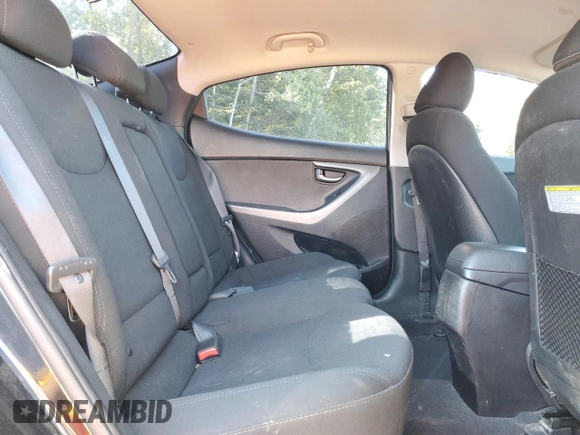 2015 Hyundai Elantra SE with VIN 5NPDH4AE4FH598813, listed as a Copart auction lot 65006625 with 161,770 mi miles and Salvage title. Bid and sale history available at DreamBid. Image 10.