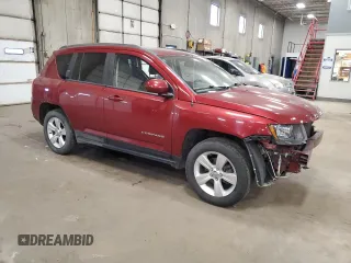 2015 Jeep Compass High Altitude Edition with VIN 1C4NJDEB4FD121703, listed as a Copart auction lot 48828065 with 126,805 mi miles and Salvage Title. Bid and sale history available at carsss.com. Image 4.