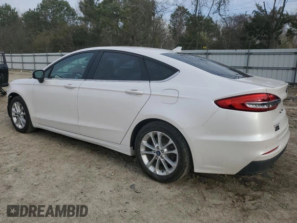 2019 Ford Fusion SE with VIN 3FA6P0HD4KR200742, listed as a Copart auction lot 49302755 with 87,166 mi miles and Salvage Title. Bid and sale history available at DreamBid. Image 2.