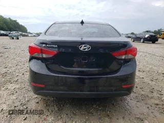 2016 Hyundai Elantra SE with VIN 5NPDH4AEXGH771039, listed as a Copart auction lot 62322335 with Not provided miles and Salvage title. Bid and sale history available at DreamBid. Image 6.