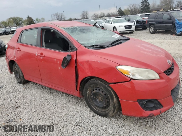 2010 Toyota Matrix with VIN 2T1KU4EE6AC263402, listed as a Copart auction lot 52811555 with Not Provided miles and Salvage Title. Bid and sale history available at carsss.com. Image 4.