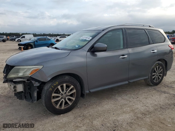 2015 Nissan Pathfinder S with VIN 5N1AR2MN2FC681275, listed as a Copart auction lot 63516874 with 225,368 mi miles and Clean Title. Bid and sale history available at carsss.com. Image 1.