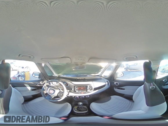 2014 FIAT 500L Easy with VIN ZFBCFABH1EZ023992, listed as a Copart auction lot 76139854 with 131,118 mi miles and Salvage Title. Bid and sale history available at carsss.com. Image 12.
