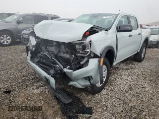 2024 Ford Ranger XL with VIN 1FTER4PHXRLE32041, listed as a Copart auction lot 71378594 with 2,267 mi miles and Salvage Title. Bid and sale history available at carsss.com. Image 1.