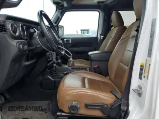 2020 Jeep Wrangler Unlimited Sahara with VIN 1C4HJXEG1LW197700, listed as a Copart auction lot 56539125 with 66,895 mi miles and Salvage title. Bid and sale history available at DreamBid. Image 7.
