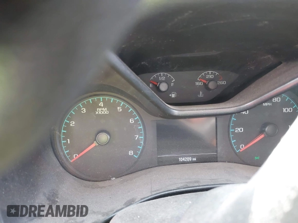 2019 Chevrolet Colorado 2WD Work Truck with VIN 1GCGSBEA7K1302243, listed as a IAAI auction lot 42049966 with 104,209 mi miles and . Bid and sale history available at DreamBid. Image 7.