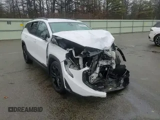 2020 GMC Terrain SLE with VIN 3GKALTEV5LL102147, listed as a Copart auction lot 47030235 with 41,235 mi miles and Salvage Title. Bid and sale history available at carsss.com. Image 12.