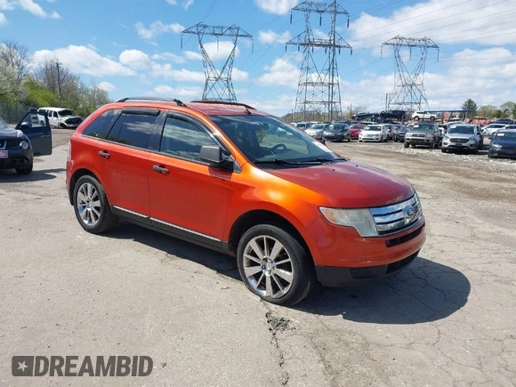 2008 Ford Edge SE with VIN 2FMDK36C98BA79107, listed as a IAAI auction lot 41975904 with 147,259 mi miles. Bid and sale history available at carsss.com. Image 1.