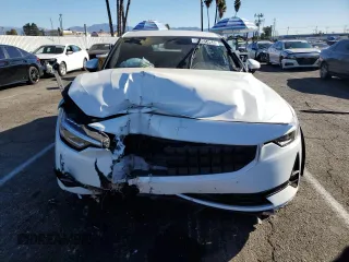 2023 Polestar 2 with VIN YSMED3KA3PL137660, listed as a Copart auction lot 80391494 with 0 mi miles and Salvage Title. Bid and sale history available at carsss.com. Image 5.