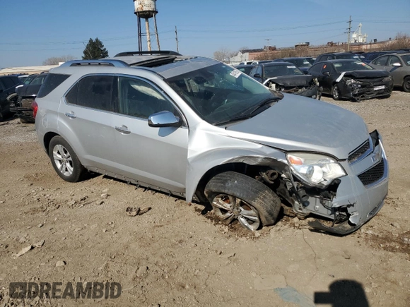 2010 Chevrolet Equinox LT w/2LT with VIN 2CNALPEW0A6294330, listed as a Copart auction lot 48413615 with 126,890 mi miles and Salvage Title. Bid and sale history available at carsss.com. Image 4.