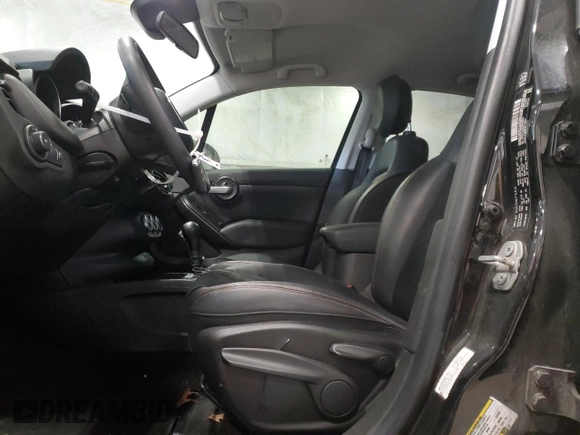 2018 FIAT 500X Urbana Edition with VIN ZFBCFXCB3JP716078, listed as a Copart auction lot 87420744 with 49,733 mi miles and Salvage Title. Bid and sale history available at carsss.com. Image 7.