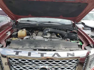 2016 Nissan Titan Platinum Reserve with VIN 1N6BA1F40GN515712, listed as a Copart auction lot 56931745 with 71,096 mi miles and Non repairable. Bid and sale history available at DreamBid. Image 11.