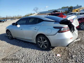 2022 Nissan Maxima SV with VIN 1N4AA6CV3NC504033, listed as a Copart auction lot 86013984 with 66,948 mi miles and Salvage Title. Bid and sale history available at carsss.com. Image 2.