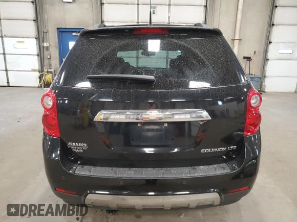 2012 Chevrolet Equinox LTZ with VIN 2GNFLGEK6C6385670, listed as a Copart auction lot 51001285 with 184,223 mi miles and Salvage Title. Bid and sale history available at carsss.com. Image 6.