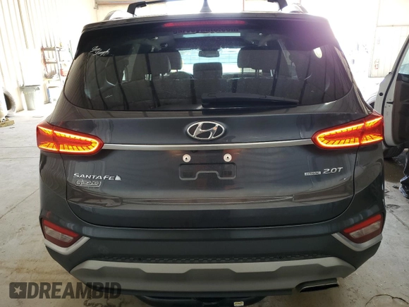 2020 Hyundai Santa Fe SEL with VIN 5NMS3CAA9LH293202, listed as a Copart auction lot 72715452 with 33,881 mi miles. Bid and sale history available at carsss.com. Image 6.