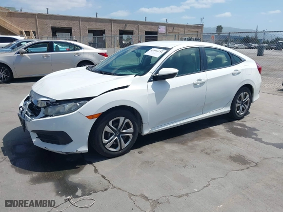 2016 Honda Civic Sedan LX with VIN 19XFC2F54GE215012, listed as a IAAI auction lot 42046334 with 146,348 mi miles. Bid and sale history available at carsss.com. Image 17.