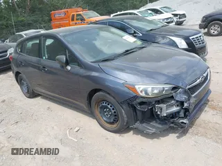 2017 Subaru Impreza with VIN 4S3GTAA60H3712131, listed as a IAAI auction lot 42824006 with 44,560 mi miles and . Bid and sale history available at DreamBid. Image 1.