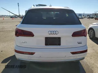 2018 Audi Q5 Premium Plus with VIN WA1BNAFY5J2010455, listed as a Copart auction lot 72926202 with 53,290 mi miles. Bid and sale history available at carsss.com. Image 6.