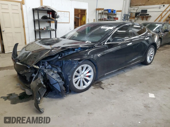 2019 Tesla Model S 100D с VIN 5YJSA1E46KF332553, выставлен на аукционе Copart как лот 41532825 с пробегом 131 073 миль миль и Списание • Salvage title. История ставок и продаж доступна на DreamBid. Изображение 1.