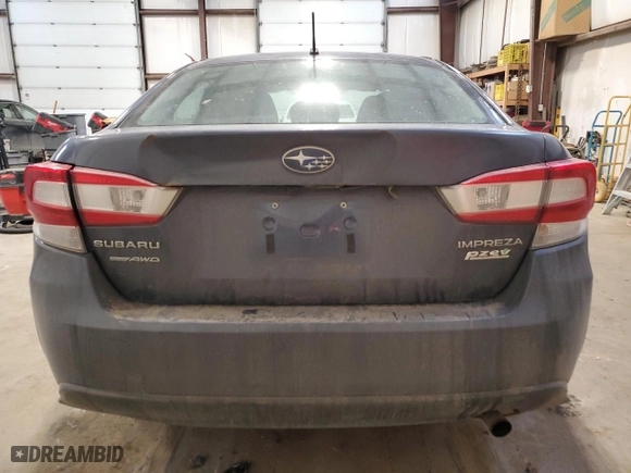 2017 Subaru Impreza with VIN 4S3GKAA65H1626585, listed as a Copart auction lot 41848614 with 132,160 mi miles and Salvage Title. Bid and sale history available at carsss.com. Image 6.