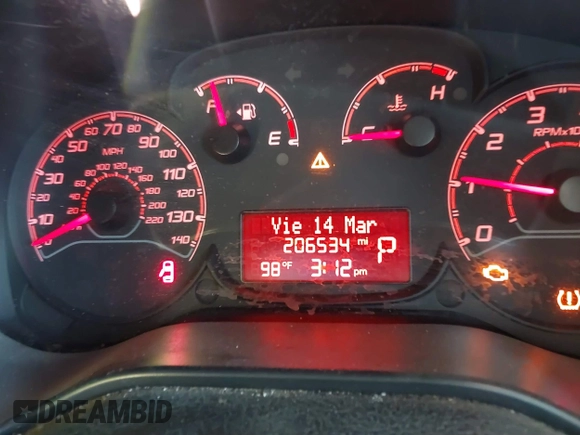 2017 Ram ProMaster City Cargo Tradesman с VIN ZFBERFAB1H6G96848, выставлен на аукционе IAAI как лот 41806184 с пробегом 206 534 миль миль и . История ставок и продаж доступна на DreamBid. Изображение 15.