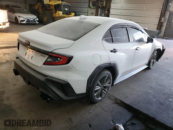 2024 Subaru WRX z VIN JF1VBAB62R9800353, wystawiony jako Copart lot #88165115 z przebiegiem 2 282 mil mil oraz Szkoda całkowita • Salvage title. Historia ofert i sprzedaży dostępna na DreamBid. Obrazek 3.