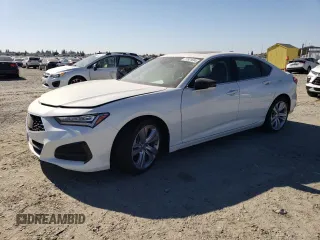 2023 Acura TLX Technology с VIN 19UUB5F46PA005146, выставлен на аукционе Copart как лот 77821694 с пробегом 34 850 миль миль и Списание • Salvage title. История ставок и продаж доступна на DreamBid. Изображение 1.