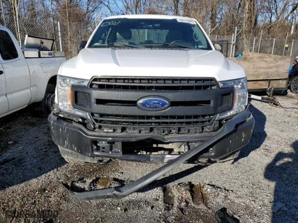 2018 Ford F-150 XL with VIN 1FTEX1EB9JKE64203, listed as a Copart auction lot 48915945 with 122,065 mi miles and Salvage Title. Bid and sale history available at carsss.com. Image 5.