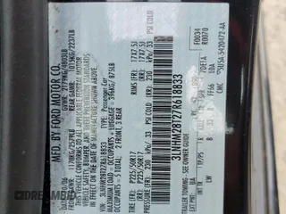 2007 Lincoln MKZ z VIN 3LNHM28T27R618833, wystawiony jako Copart lot #55411555 z przebiegiem Nie podano mil oraz Nie do naprawy • Non repairable. Historia ofert i sprzedaży dostępna na DreamBid. Obrazek 12.