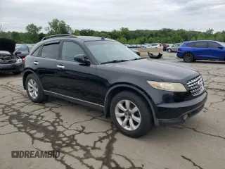 2004 Infiniti FX with VIN JNRAS08W84X222161, listed as a Copart auction lot 62659545 with 154,888 mi miles and Clean title. Bid and sale history available at DreamBid. Image 4.